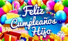 Frases de cumpleaños para un hijo