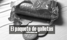 El paquete de galletas
